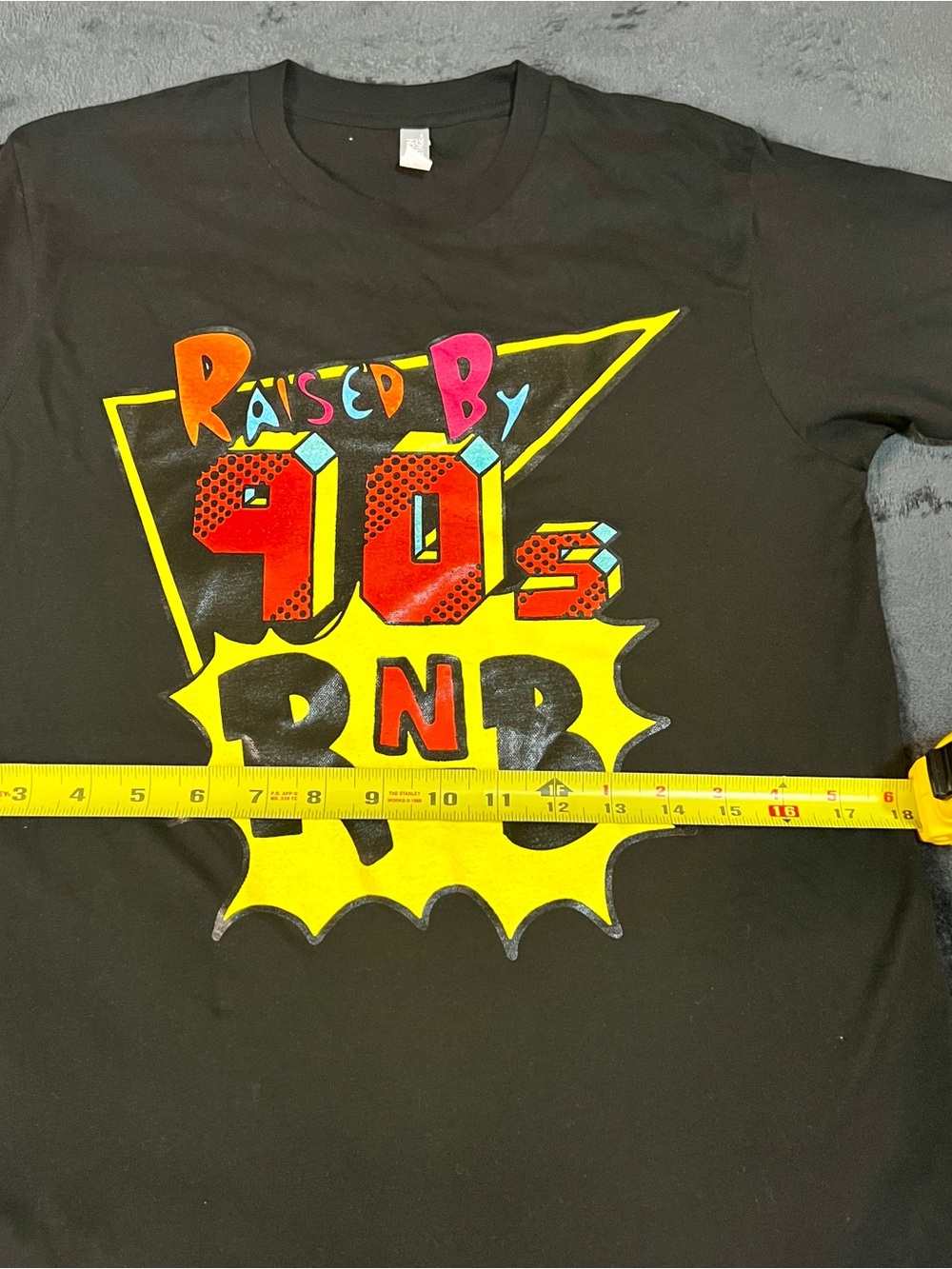Wms Cotton Graphic 90s R&B Colorblock Dopamine Streetwear Urban T Shirt S - Picture 8 of 10